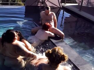 Jeff’s Models Pool Party Fuckfest