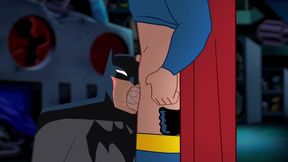 Batman X Superman Dawn of Bareback Hulking Muscles