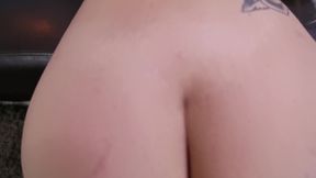 Teen sweetheart gags on big cock and takes it in the ass