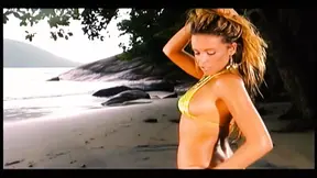 Gisele Prodo Gets Jizz on Her Face in a Tropical Setting