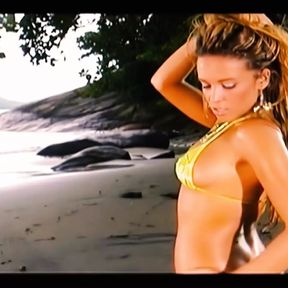 Gisele Prodo Gets Jizz on Her Face in a Tropical Setting