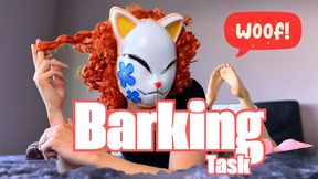 Bark for me, beta - Obedience & Humiliation Task