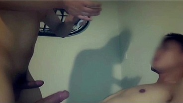 Go over to your lover's house to fuck each other in their room