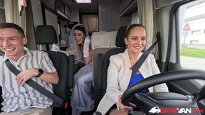 BangVan - Runaway Bride in Weddting Dress Marica Chanelle got Cheated and Seeks Payback!