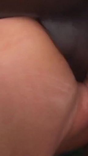 MILF takes the BBC hard cock of black guy at home   Clip 3