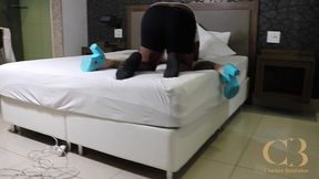 imprompto latenight fuck with kyra sex and amiga eva perez with bts and bloopers