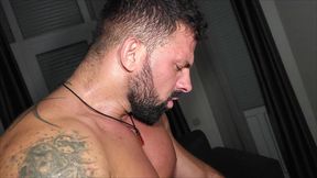 lena fire lorenzo viota - a girl with a tattoo is having wild sex on a sofa