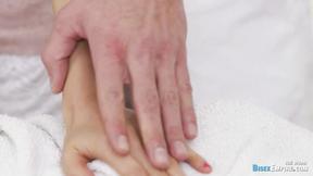 ”Housewife gets massage lesson to please her hubby”