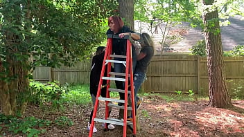 Mom Hanging Wedgie