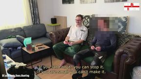 Mike loses bet gives straight friend sloppy blowjob