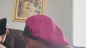 Naughty housewife deepthroats BBC