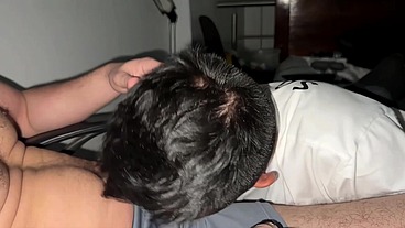 Sloppy Gay Deepthroat Blowjob
