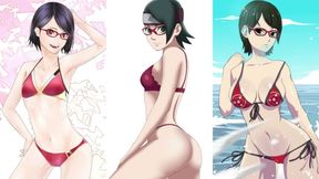 Sarada Uchiha Sexy - Boruto