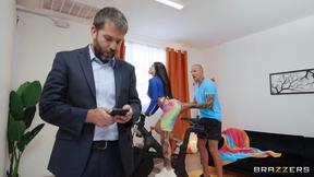 ”BRAZZERS Lacey Jane's personal trainer doesn't mind that her husband is around”