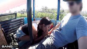 ”Tiffany Brookes POV prick sucking in public”