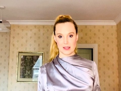 Amateur striptease and Solo masturbation