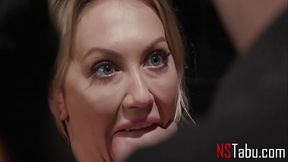 American Blonde Sex Slave Eager To Be Used In Her Cage