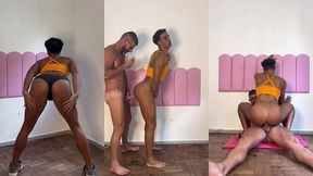 personal trainer dotado realiza seu fetiche de fuder viado afeminado