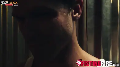 Anal Beads Stretch Open Hairy Ass of Muscular Stud Ryan Sebastion