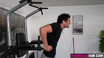 Stepsibling Workout Leads to Hot Sex