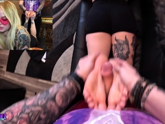 Blonde Foot Fetish on Cam