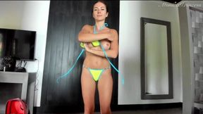 Sweaty Booty Pump, Bikini Tease & Breakfast Fun