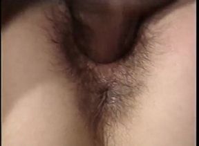 Very hairy vintage pussy fucking big cock sucking foursome party