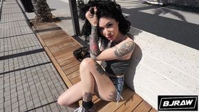 bjraw arson leigh s smoking facial