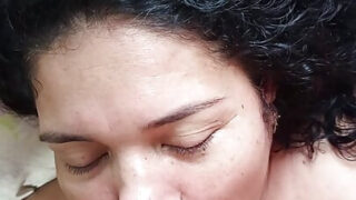 Man assfucks curvy amateur mature Latina slut