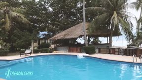 Villa outdoor fuck