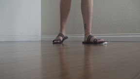 PT 2 Christine Coco makes her slave eat everything she's squished