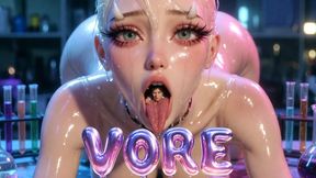 VORE - Oral Soft Vore in The Laboratory (The Shrinking Experiment Erotic Audio)