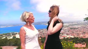 Eva, a 70-year-old GILF, Is Having Sex with Lyna, Aged 27