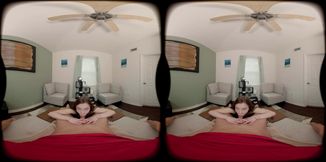 FORBVR - Your Small Tits Stepsister Teases Your To Show Your Cock For Hot Sex POV