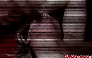 Blonde amsterdam slut facialized after sex