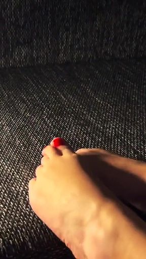Take My White Socks off and Enjoy My Feets