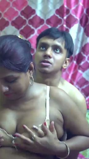 Desi Indian village Bhabhi fucking with her owners stepson Part 5   Clip 2
