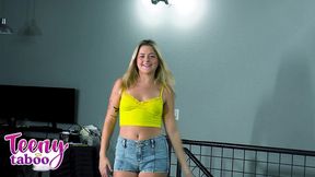 bored babysitter 2 teen jill taylor gets creampie