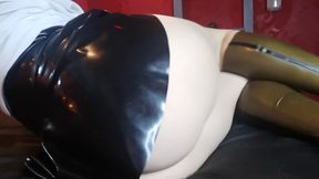 Latex Stockings and Minskirt