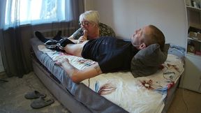 Mother-in-law Sucks All the Sperm to the Last Drop