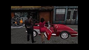 Auto breakdown in the ghetto (Autopanne im Ghetto) with Ursula Rosea