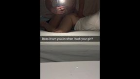 Cheating Girlfriend Fucks Guy After Night Out Snapchat Cuckold