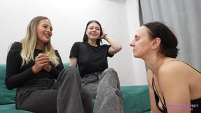 GRACE and PAMELA - Very nasty and smelly socks for an old bitch!