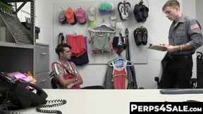 Perps4Sale.com - Nerdy stud Mark Something assfucked by officer Cole Church