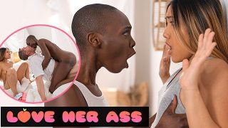 Ebony Big Ass Asian May Thai en Zaawaadi anaal geneukt in Aziatische categorie