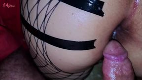Latina wife in lingerie wants to have real homemade anal sex