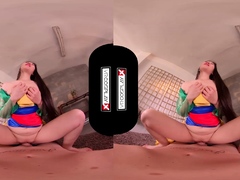 Mulan look alike enjoys being fucked in VR