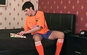 Soccer Socks Masturbation Solo
