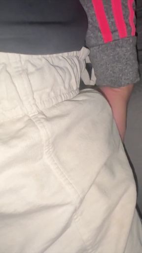 Unknown Woman Touches a Stranger's Dick