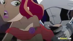 Redhead Rides Cyborgs Dicks in Steamy Futuristic Fuck Fest